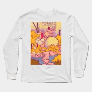 The Garden Over The Pond Long Sleeve T-Shirt